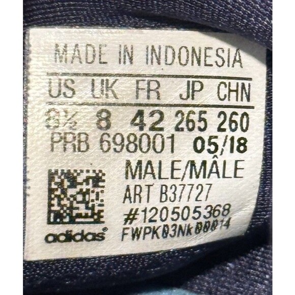 Adidas Mens Swift Run X Running Shoe Size 8.5 Blue White Sneaker Slip On Casual - Picture 13 of 13